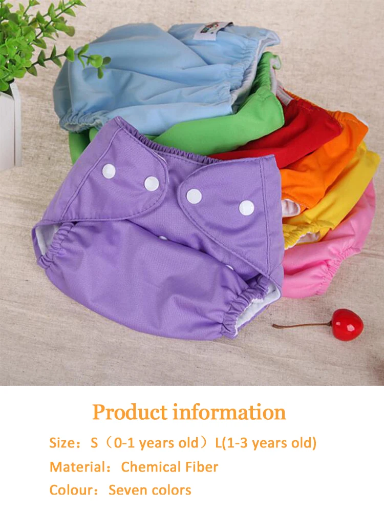 Baby Reusable Diaper pants Cloth diapers for children Training Pants Adjustable Size Washable And Breathable ecological Diaper - Image 16