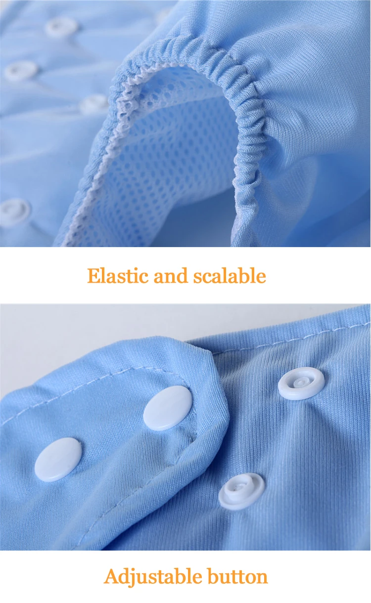 Baby Reusable Diaper pants Cloth diapers for children Training Pants Adjustable Size Washable And Breathable ecological Diaper - Image 18