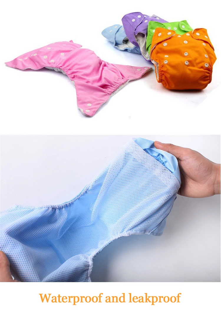 Baby Reusable Diaper pants Cloth diapers for children Training Pants Adjustable Size Washable And Breathable ecological Diaper - Image 17