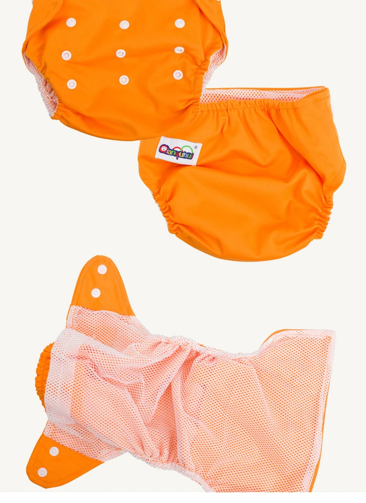 Baby Reusable Diaper pants Cloth diapers for children Training Pants Adjustable Size Washable And Breathable ecological Diaper - Image 21