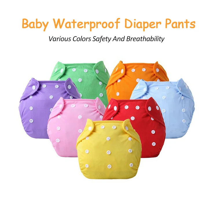 Baby Reusable Diaper pants Cloth diapers for children Training Pants Adjustable Size Washable And Breathable ecological Diaper - Image 15