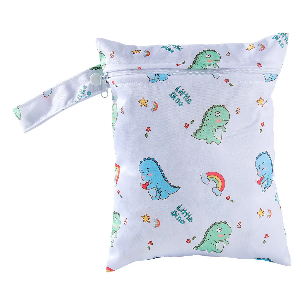 Reusable Waterproof Wet Dry Bag for Baby Cloth Diapers - Multifunction Baby Care Bag, Easy to Clean for Mom’s Daily & Travel Use - Image 9