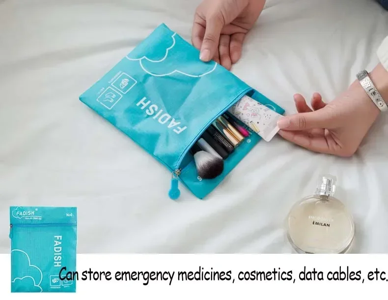 7/6 Pieces Set Travel Organizer Storage Bags Suitcase Portable Luggage Organizer Clothes Shoe Tidy Pouch Packing Storage Cases - Image 19