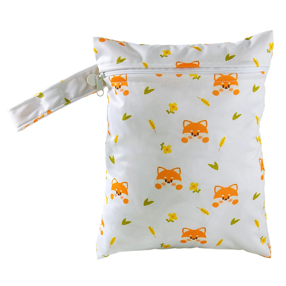 Reusable Waterproof Wet Dry Bag for Baby Cloth Diapers - Multifunction Baby Care Bag, Easy to Clean for Mom’s Daily & Travel Use - Image 7