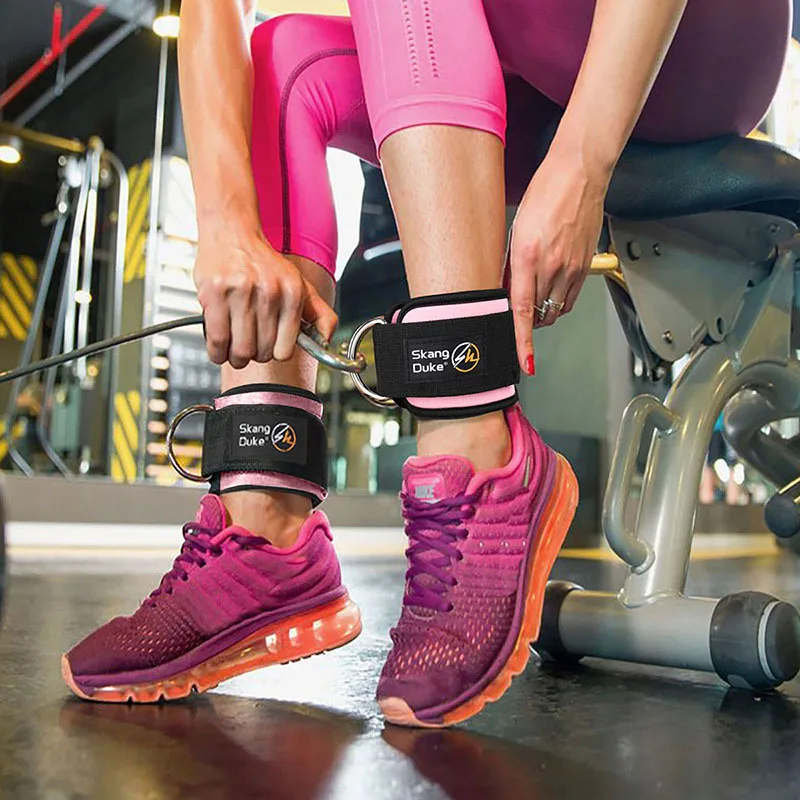 Ankle Strap for Cable Machines and Resistance Bands, Work Out Cuff Attachment for Home & Gym, Glute Workouts - Kickbacks - Image 12