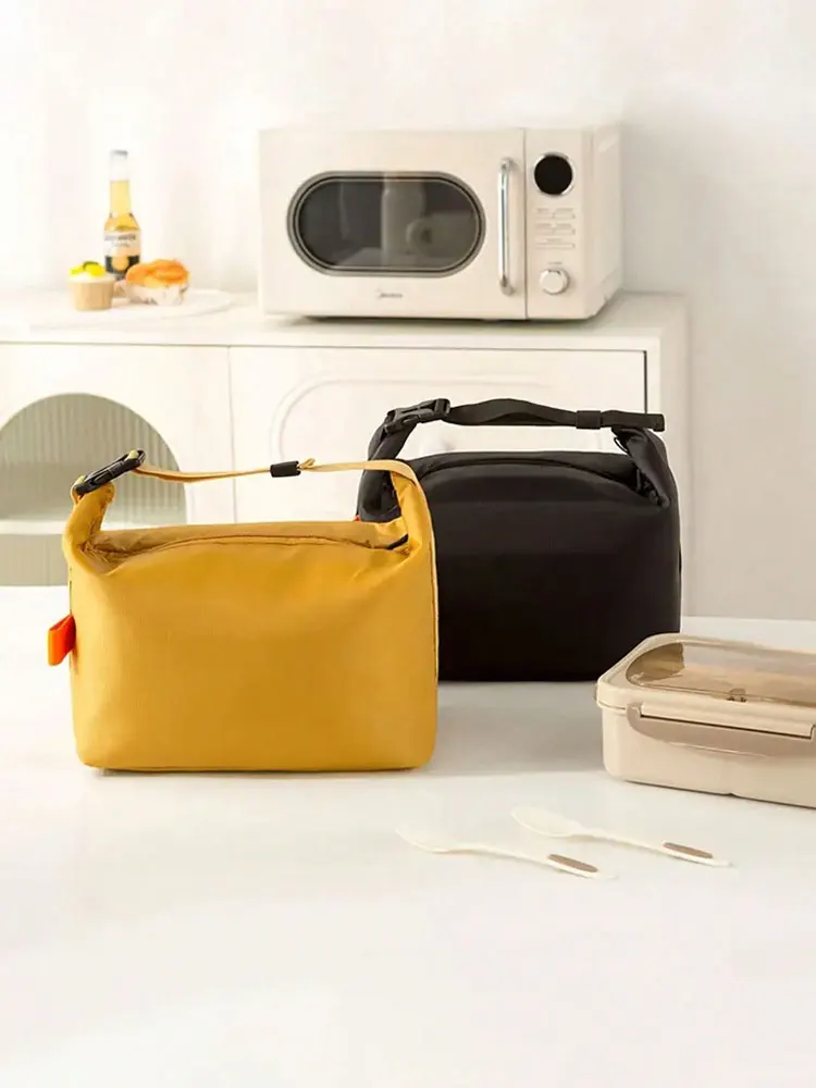 Lunch Bag Insulated Lunch Box, Small Leakproof Cooler Food Lunch Containers Reusable High Capacity Bags for Work, Travel - Image 13