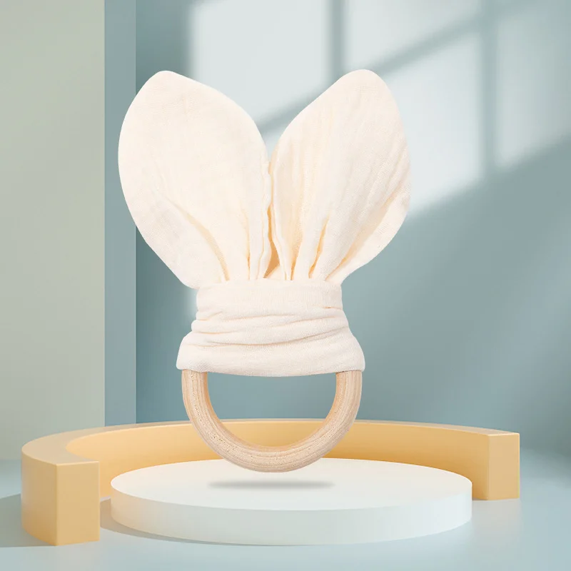 Organic Cotton Baby Nursing Bib Toddlers Burp Cloth For Boys Girls Rabbit Sleeping Dolls Blanket Newborn Soothe Appease Towel - Image 8