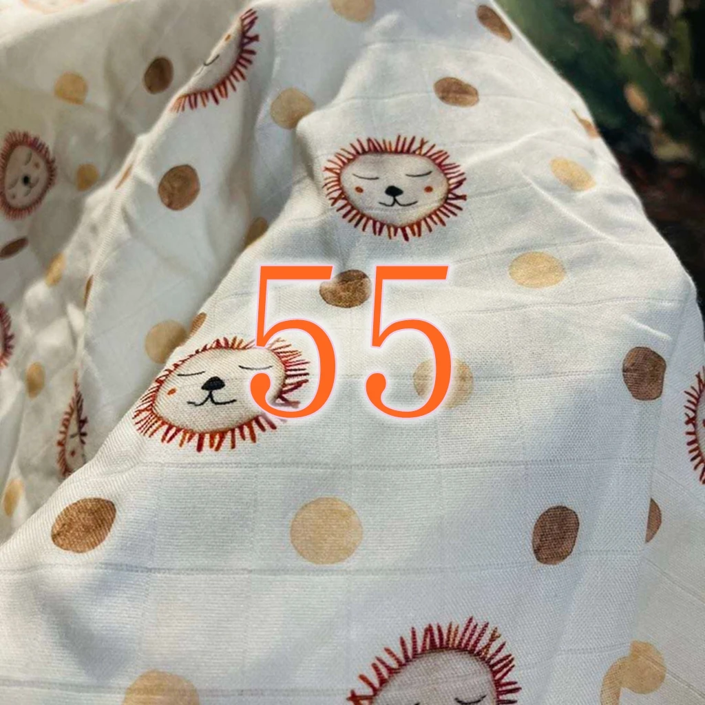 2026 NEW Hot Organic Cotton European Styles Swaddle Blanket Customize Designs - Image 6