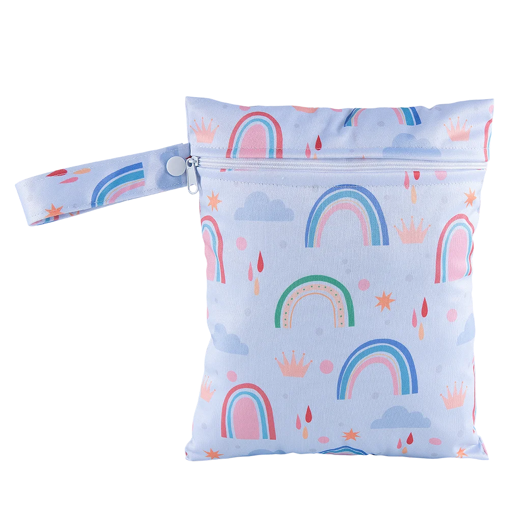 Reusable Waterproof Wet Dry Bag for Baby Cloth Diapers - Multifunction Baby Care Bag, Easy to Clean for Mom’s Daily & Travel Use - Image 31