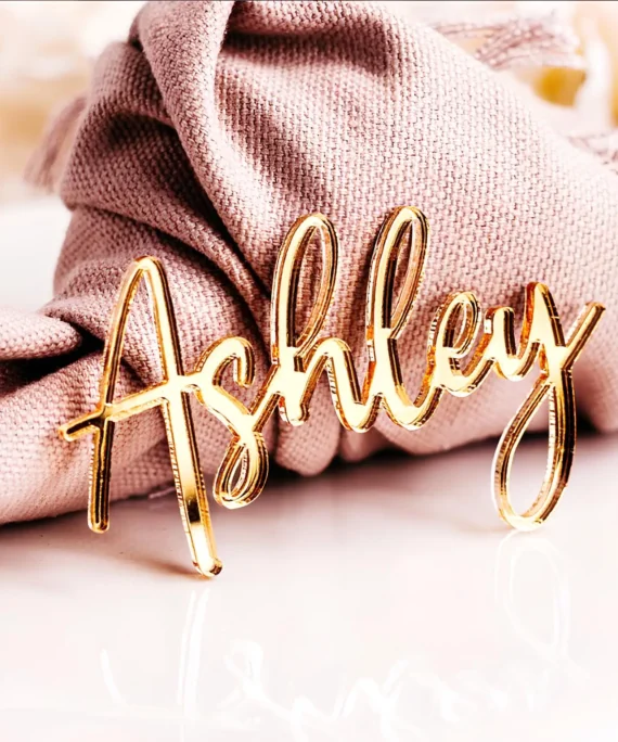 Acrylic Name Place Cards, Wedding Name Tags, Birthday Place Cards, Place Setting, Table Decor, Name Plate