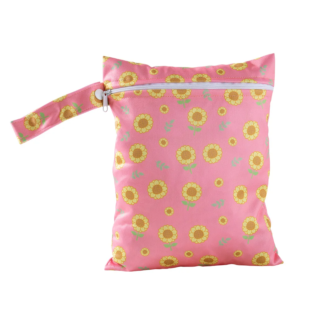 Reusable Waterproof Wet Dry Bag for Baby Cloth Diapers - Multifunction Baby Care Bag, Easy to Clean for Mom’s Daily & Travel Use - Image 10