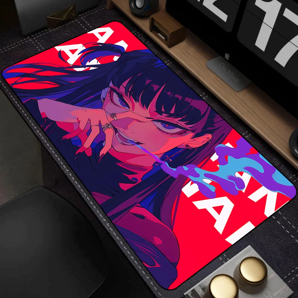 Large Desk Mat Kawaii Mousepad Cute Pink Anime Aesthetics Girl Mouse Pad Kawai XXL Gaming Deskmat Cool Girls Big Mouse Mat 90x40 - Image 8