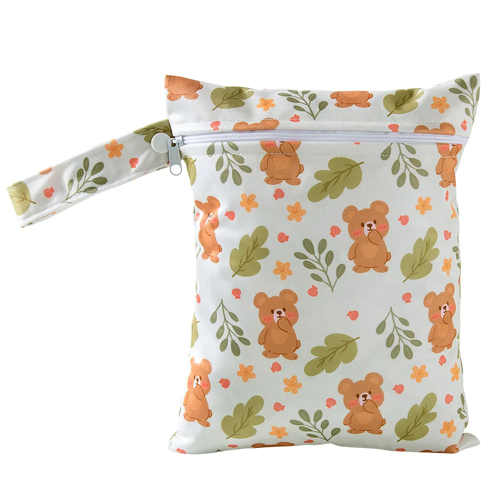 Reusable Waterproof Wet Dry Bag for Baby Cloth Diapers - Multifunction Baby Care Bag, Easy to Clean for Mom’s Daily & Travel Use - Image 33