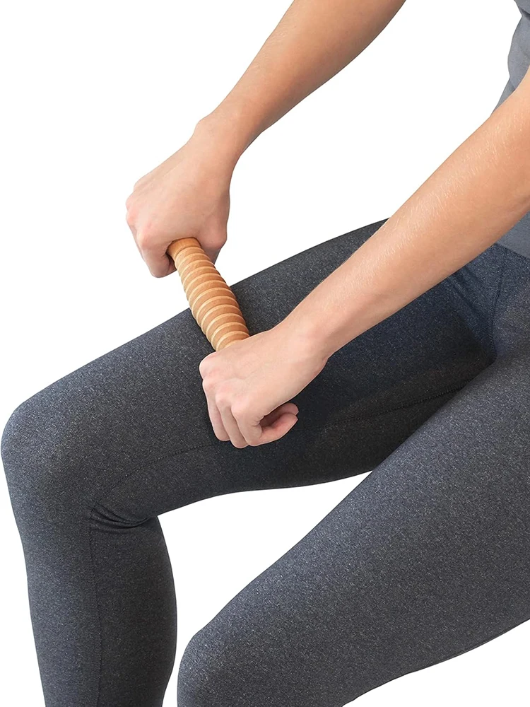 Wooden Massager Body Back Wooden Foot Roller, Foot Massager for Plantar Fasciitis, Stress Relief, Relaxation - Image 14
