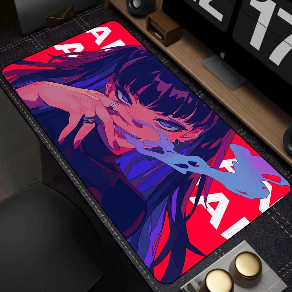 Large Desk Mat Kawaii Mousepad Cute Pink Anime Aesthetics Girl Mouse Pad Kawai XXL Gaming Deskmat Cool Girls Big Mouse Mat 90x40 - Image 15