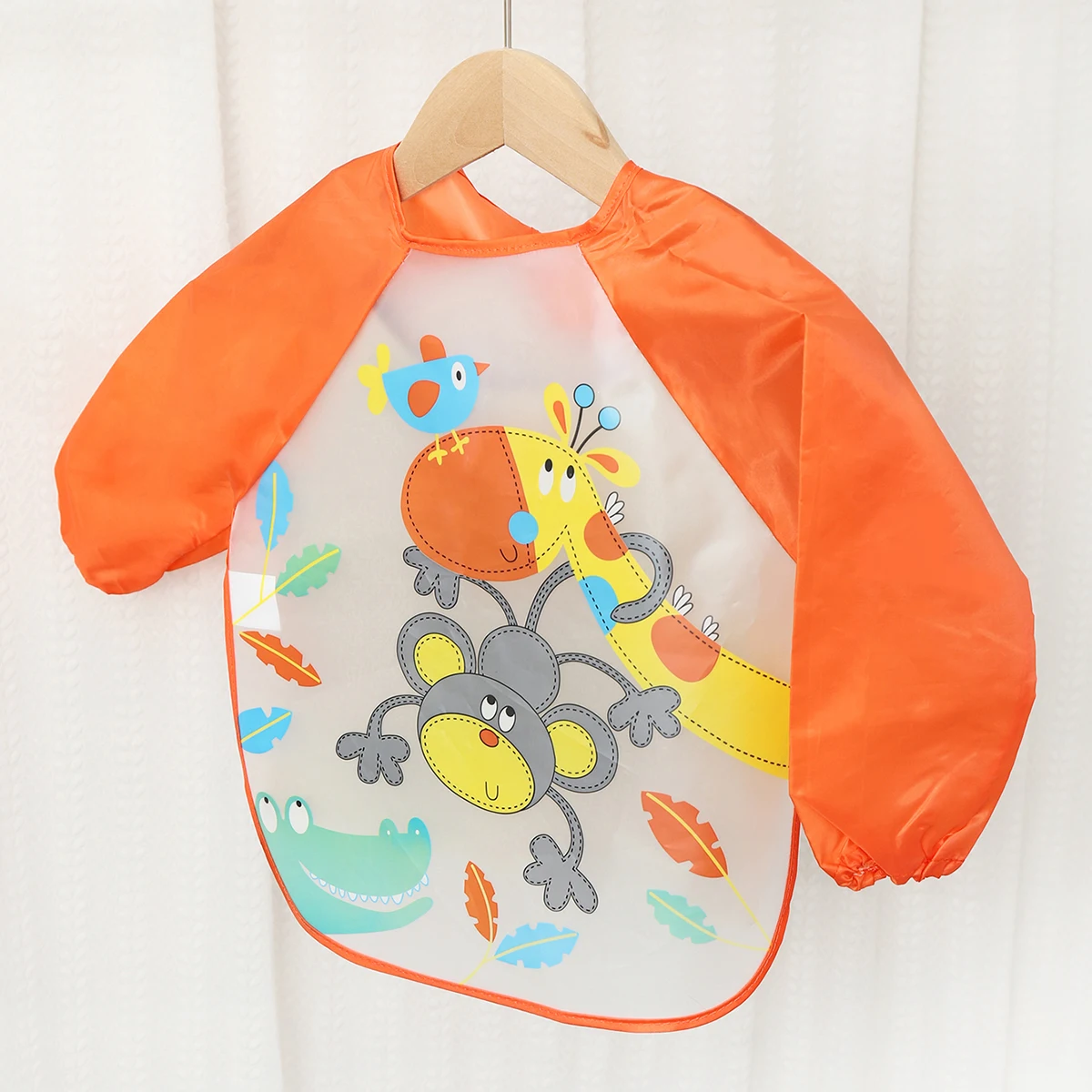 Waterproof Eating Smock Infant Toddler Baby Cartoon Long Sleeve Art Apron Feeding Bib for Boys Girls Soft Baby Bibs Burp Clothes - Image 14