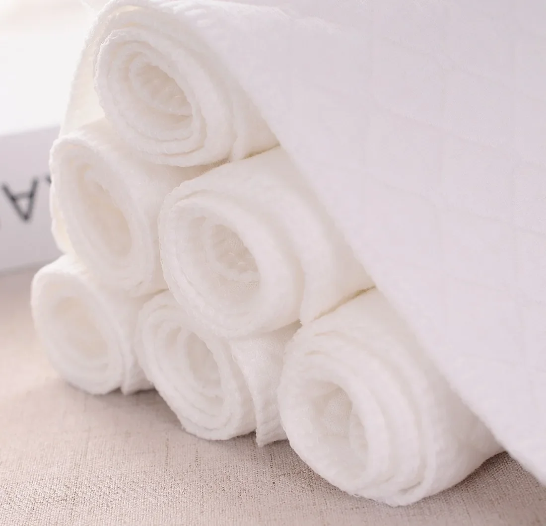2/5pcs/10pcs Baby Reusable Diapers Washable Ecological Nappies Inserts Cotton Cloth Diapers for Children Breathable Absorbent - Image 5