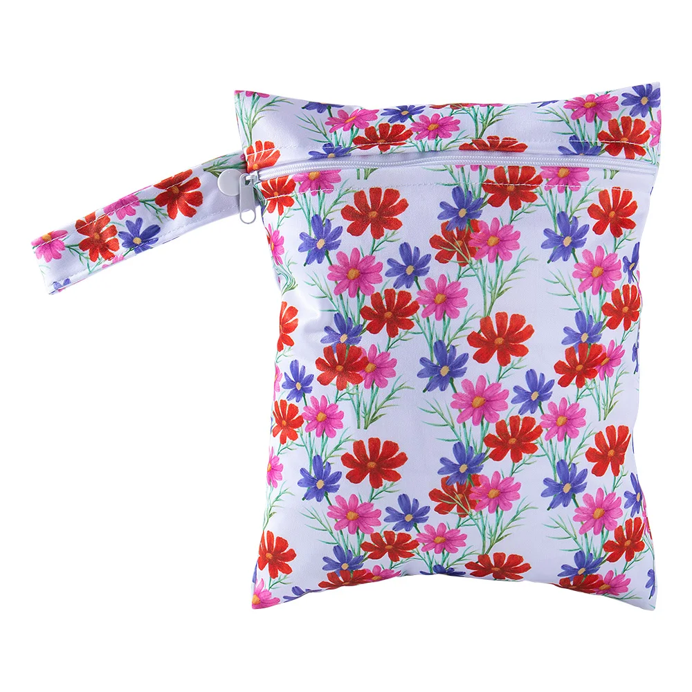 Reusable Waterproof Wet Dry Bag for Baby Cloth Diapers - Multifunction Baby Care Bag, Easy to Clean for Mom’s Daily & Travel Use - Image 22