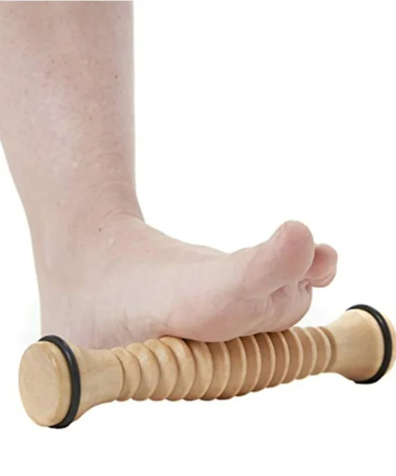 Wooden Massager Body Back Wooden Foot Roller, Foot Massager for Plantar Fasciitis, Stress Relief, Relaxation
