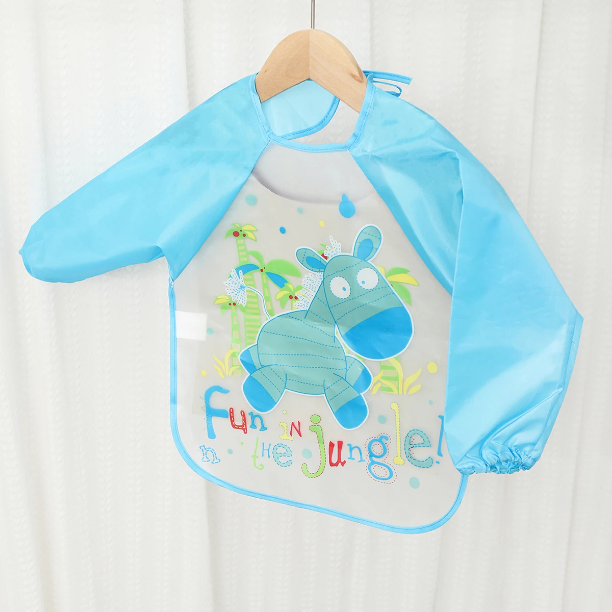 Waterproof Eating Smock Infant Toddler Baby Cartoon Long Sleeve Art Apron Feeding Bib for Boys Girls Soft Baby Bibs Burp Clothes - Image 13