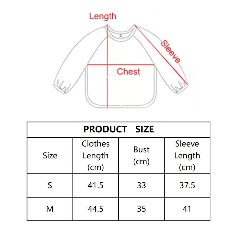 Waterproof Newborn Baby Bibs Children's Painting Smock Bib with Long Sleeves for Boys Girls Easy Clean Feeding Apron Baby Stuff - Image 21