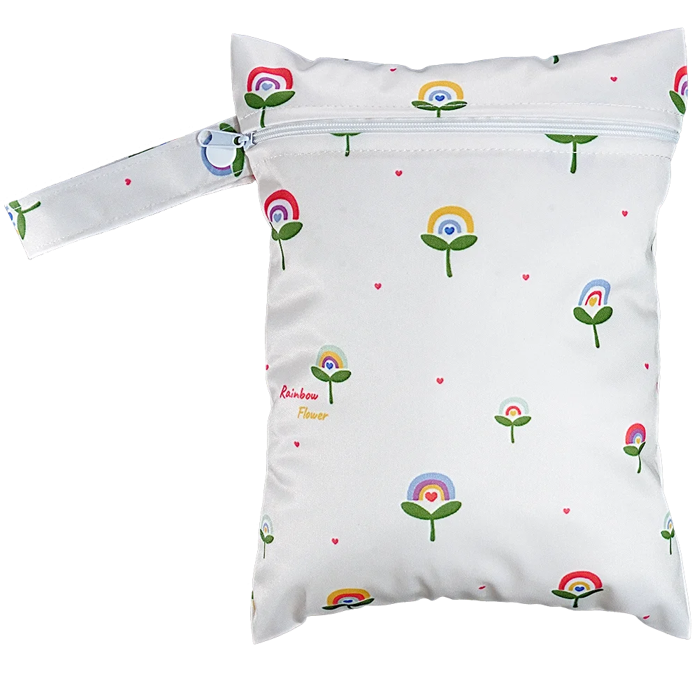 Reusable Waterproof Wet Dry Bag for Baby Cloth Diapers - Multifunction Baby Care Bag, Easy to Clean for Mom’s Daily & Travel Use - Image 8