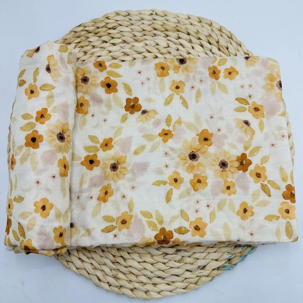 2026 NEW Hot Organic Cotton European Styles Swaddle Blanket Customize Designs - Image 10