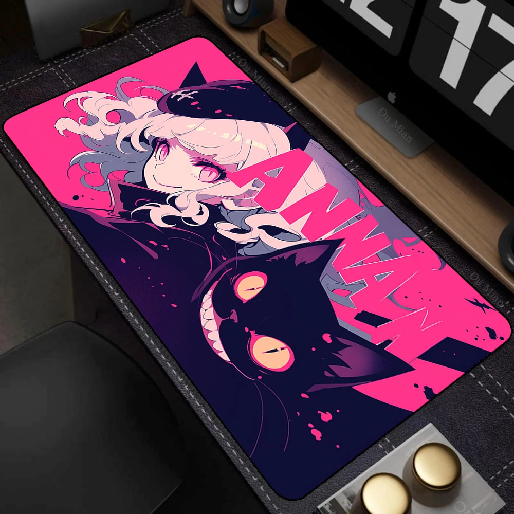 Large Desk Mat Kawaii Mousepad Cute Pink Anime Aesthetics Girl Mouse Pad Kawai XXL Gaming Deskmat Cool Girls Big Mouse Mat 90x40 - Image 18