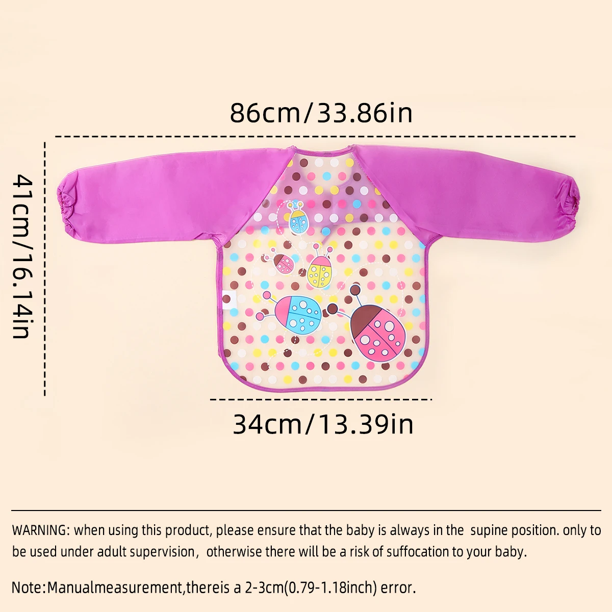 Waterproof Eating Smock Infant Toddler Baby Cartoon Long Sleeve Art Apron Feeding Bib for Boys Girls Soft Baby Bibs Burp Clothes - Image 19