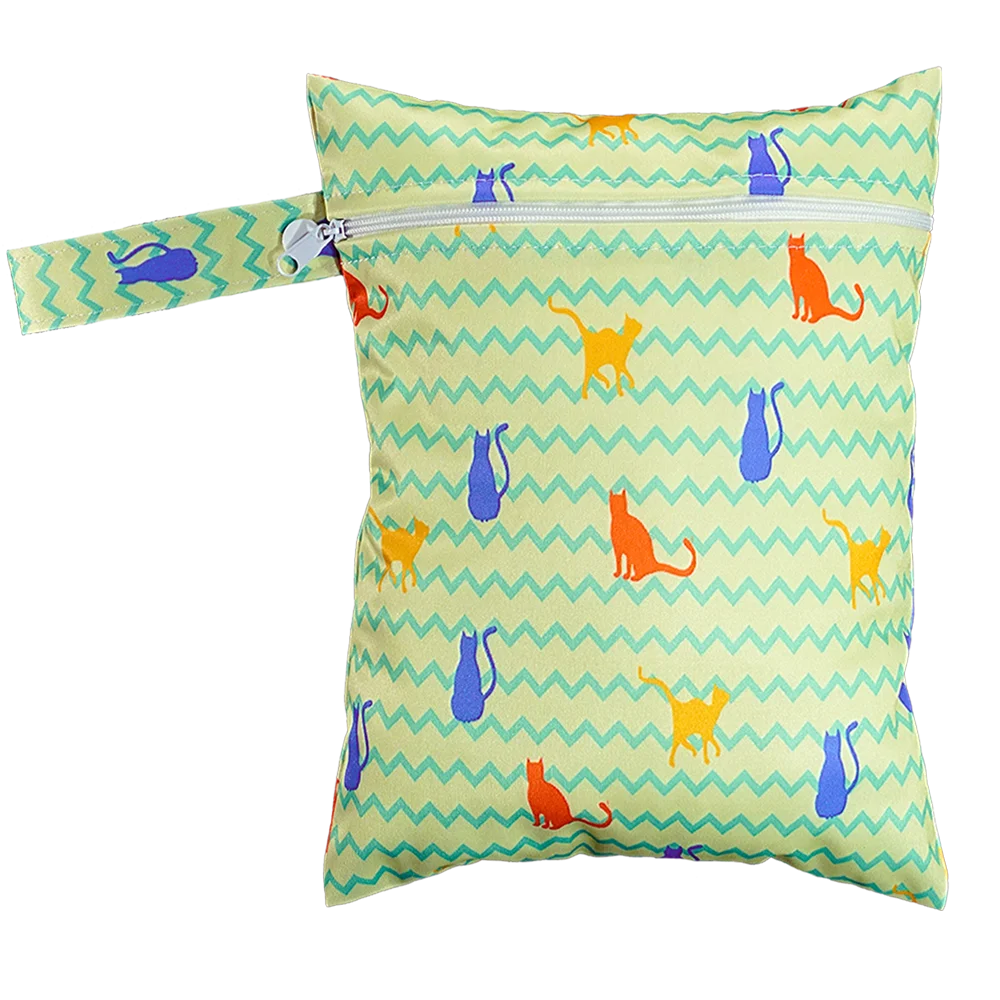 Reusable Waterproof Wet Dry Bag for Baby Cloth Diapers - Multifunction Baby Care Bag, Easy to Clean for Mom’s Daily & Travel Use - Image 27