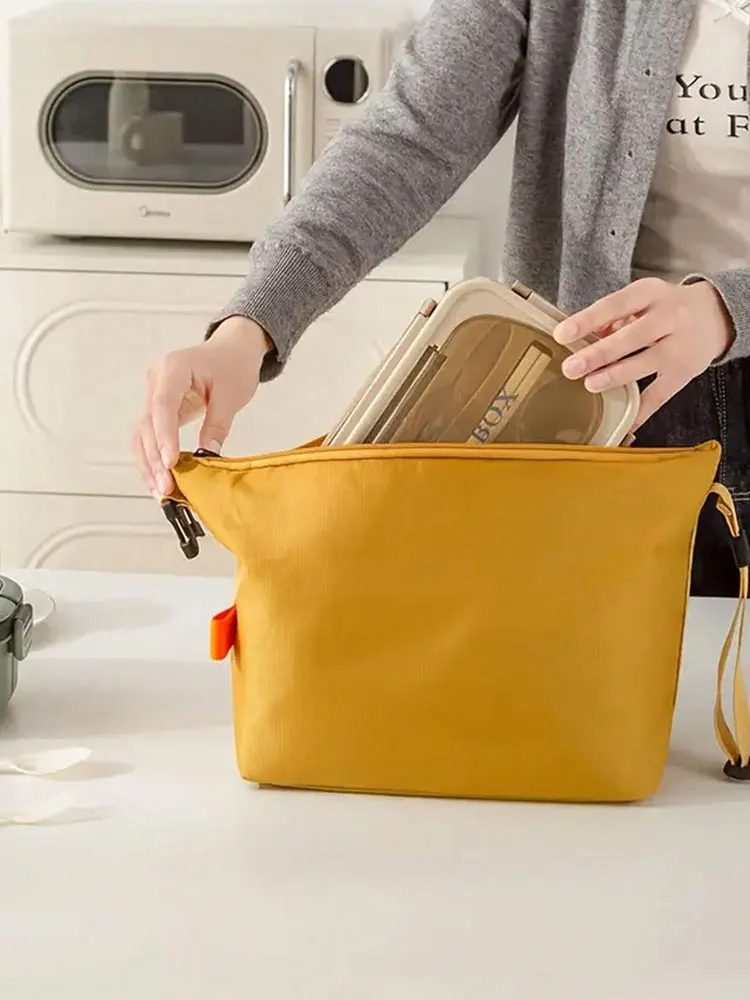 Lunch Bag Insulated Lunch Box, Small Leakproof Cooler Food Lunch Containers Reusable High Capacity Bags for Work, Travel - Image 16