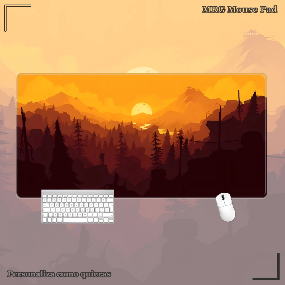 Forest Table mat for work desk Aesthetic desk mat Mouse Gamer mouse mat Mouse mat XXL Keyboard mat Minimalist desk mat Pad - Image 5