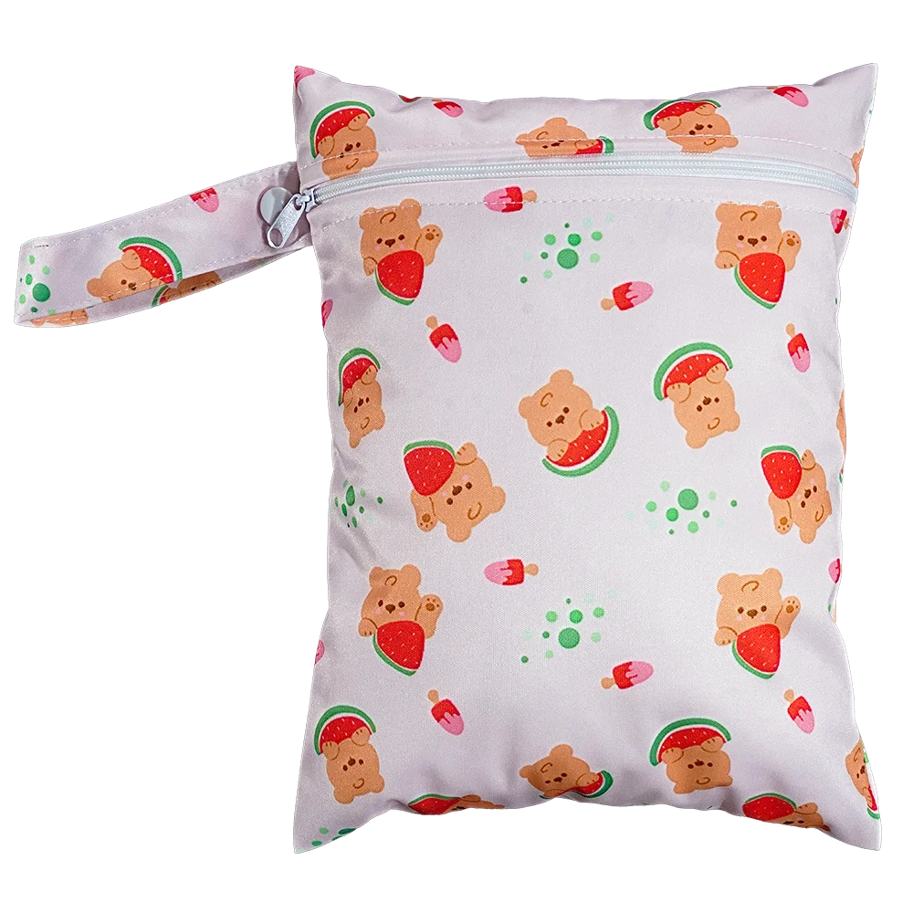 Reusable Waterproof Wet Dry Bag for Baby Cloth Diapers - Multifunction Baby Care Bag, Easy to Clean for Mom’s Daily & Travel Use - Image 12