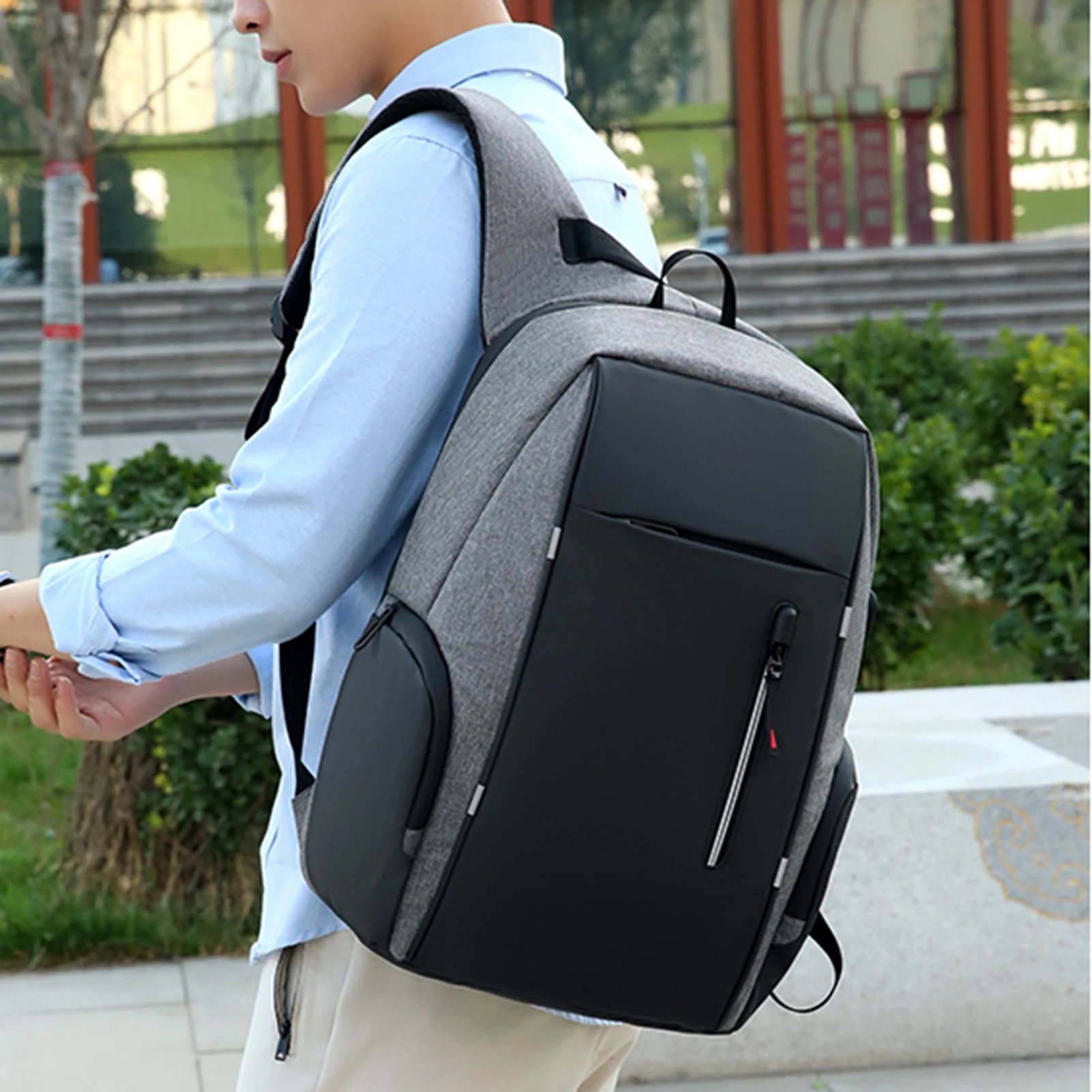 Laptop Backpack For 17 Inch Laptop Bag With USB Port Fashion Waterproof Backpacks One Bag for All Outings, for Men & Women - Image 18