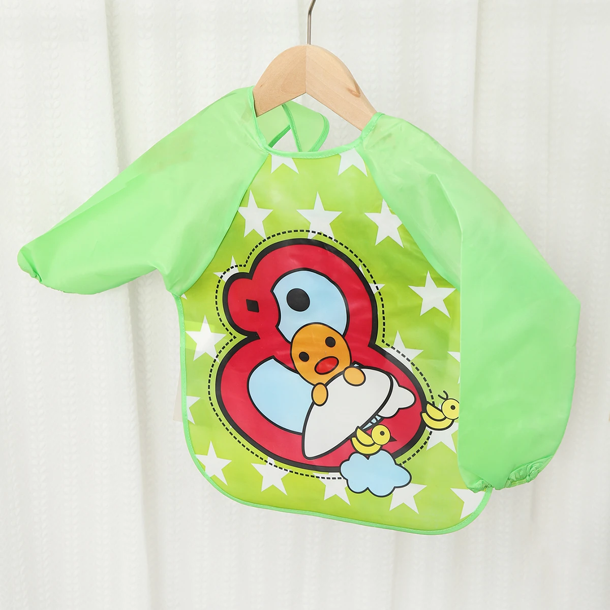 Waterproof Eating Smock Infant Toddler Baby Cartoon Long Sleeve Art Apron Feeding Bib for Boys Girls Soft Baby Bibs Burp Clothes - Image 7