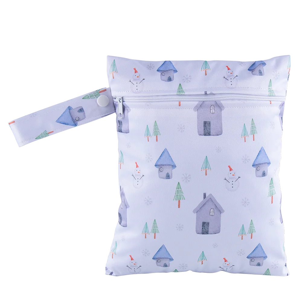 Reusable Waterproof Wet Dry Bag for Baby Cloth Diapers - Multifunction Baby Care Bag, Easy to Clean for Mom’s Daily & Travel Use - Image 40