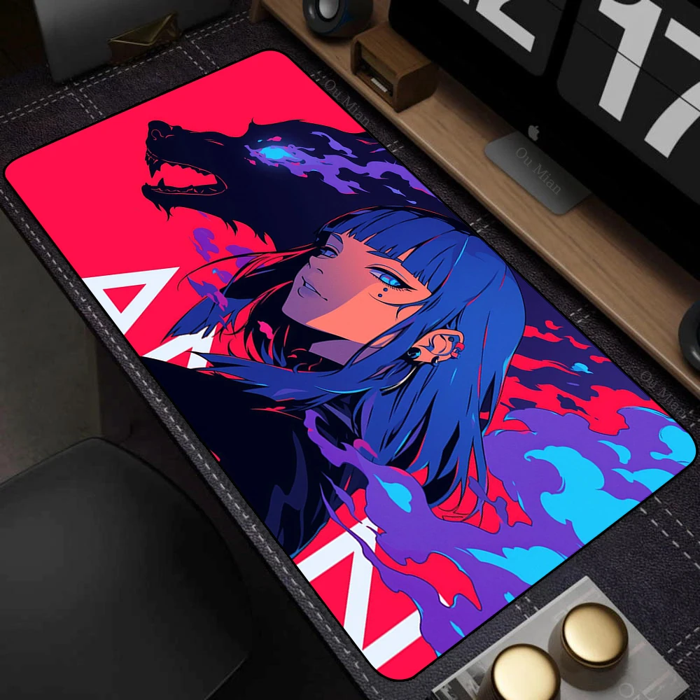 Large Desk Mat Kawaii Mousepad Cute Pink Anime Aesthetics Girl Mouse Pad Kawai XXL Gaming Deskmat Cool Girls Big Mouse Mat 90x40 - Image 12