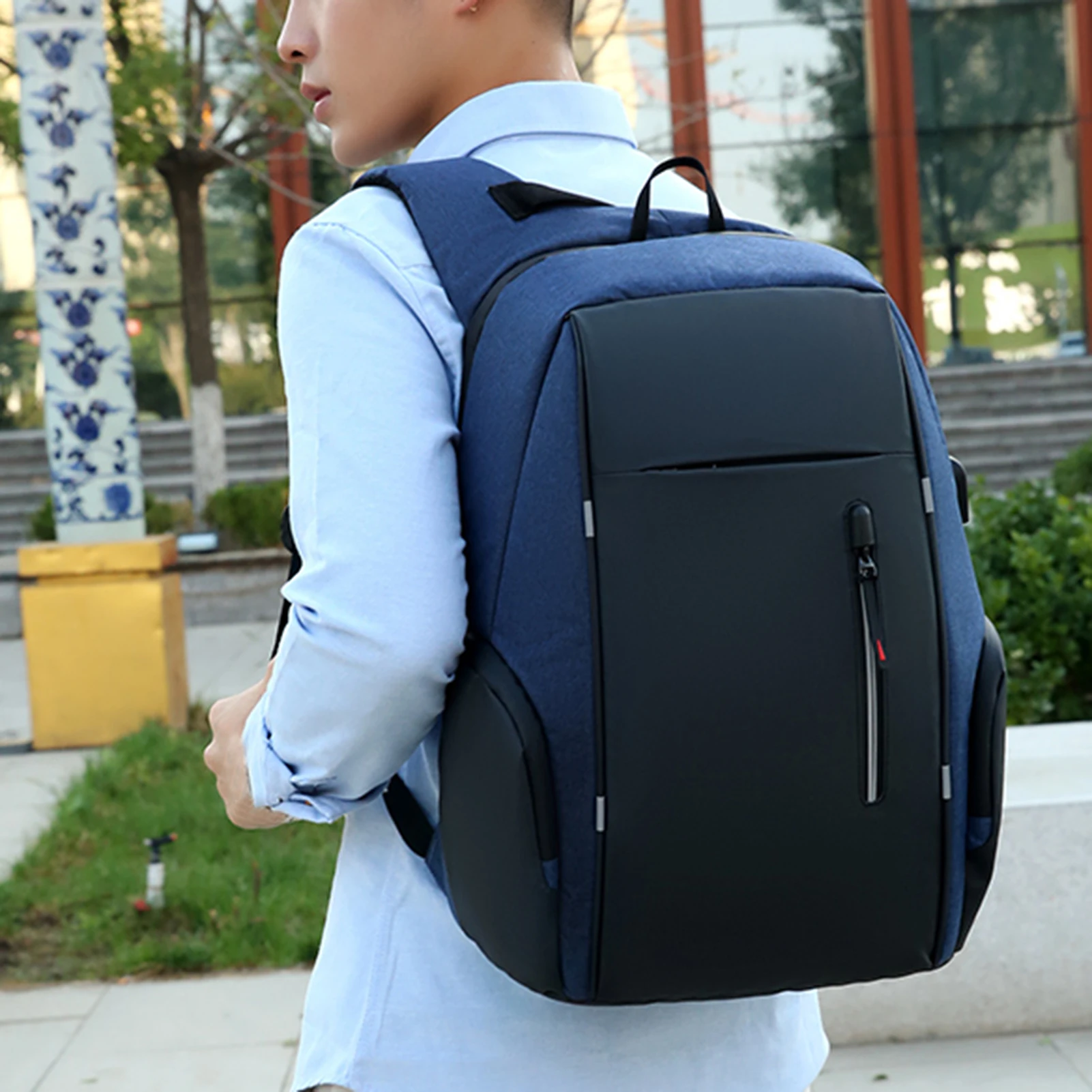 Laptop Backpack For 17 Inch Laptop Bag With USB Port Fashion Waterproof Backpacks One Bag for All Outings, for Men & Women - Image 26