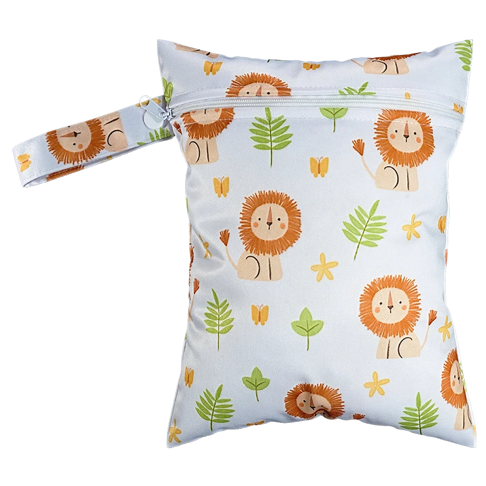 Reusable Waterproof Wet Dry Bag for Baby Cloth Diapers - Multifunction Baby Care Bag, Easy to Clean for Mom’s Daily & Travel Use - Image 16