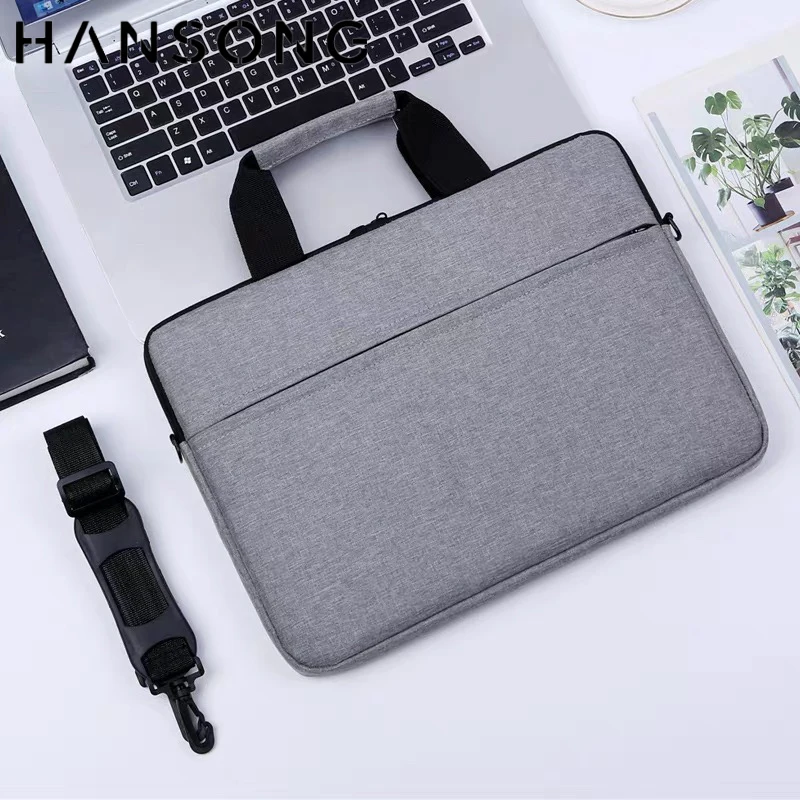Business Laptop Bag Case Shoulder Tote Bag Notebook Bag Briefcase For 13-15.6-Inch Macbook Air Pro HP Huawei Asus Dell handbag
