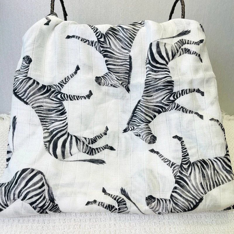 2026 NEW Hot Organic Cotton European Styles Swaddle Blanket Customize Designs - Image 2