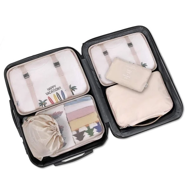 8PCS/Set Organizer Bags for Travel Organizer Bags Accessories Luggage Suitcase Organizer Waterproof Wash Bag Clothes Storage - Image 28