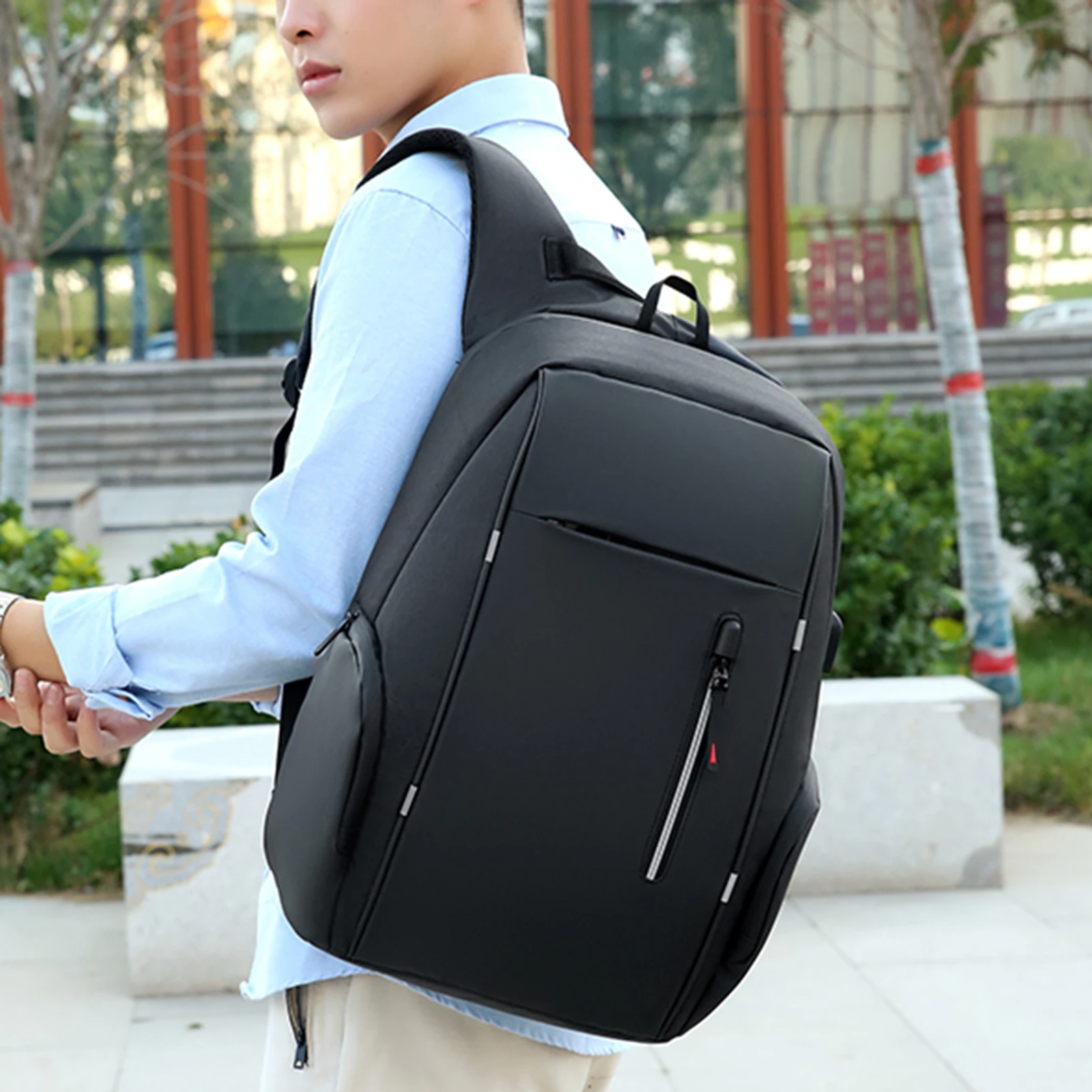 Laptop Backpack For 17 Inch Laptop Bag With USB Port Fashion Waterproof Backpacks One Bag for All Outings, for Men & Women - Image 21