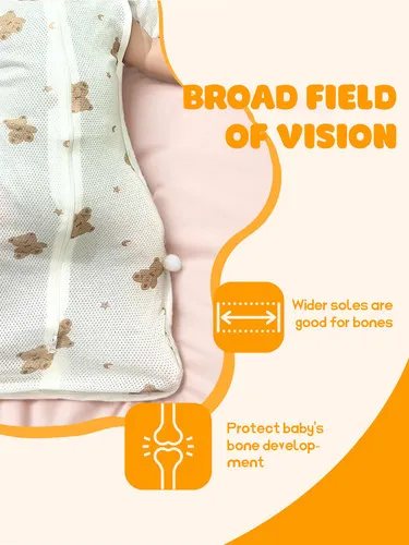 1pc Surrender-Style Baby Sleeping Bag- Dual Zipper Design, Soft and Breathable, Newborn Wearable Blanket with Bonus Hat - Image 11