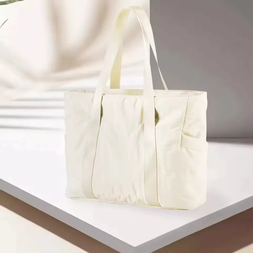 Women Tote Bag University Laptop Travel Tote diaper Gym Yoga Bag Shoulder Bag with Yoga Mat Buckle for Sports College Work - Image 19