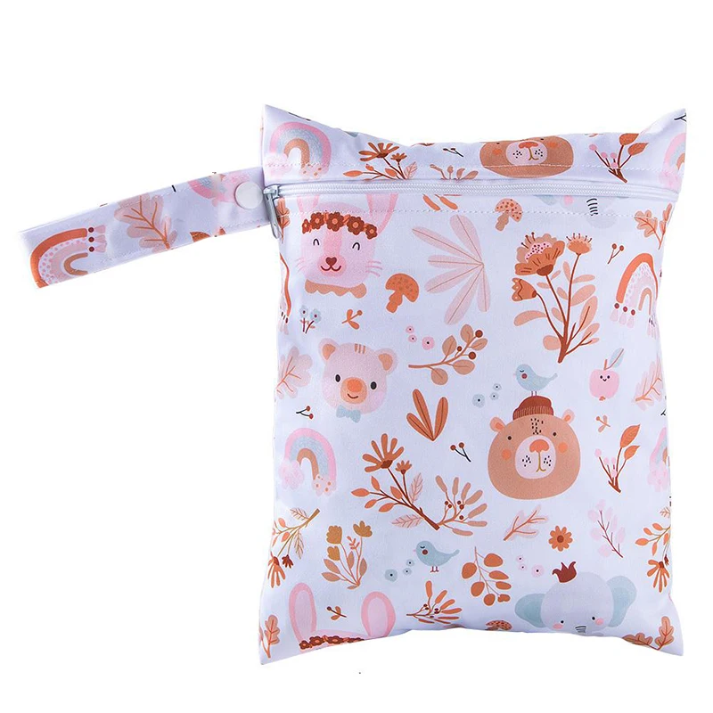 Reusable Waterproof Wet Dry Bag for Baby Cloth Diapers - Multifunction Baby Care Bag, Easy to Clean for Mom’s Daily & Travel Use - Image 34