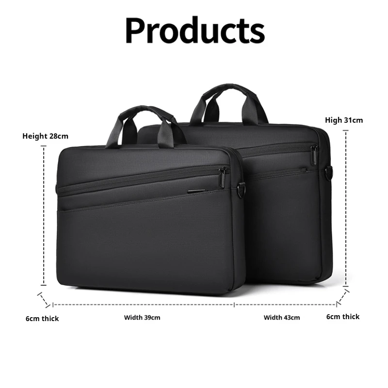 Laptop Bag 15.6-17.3 Inch,Business Briefcase,shoulder bag for men ,adjustable shoulder strap, suitable for daily commuting - Image 2