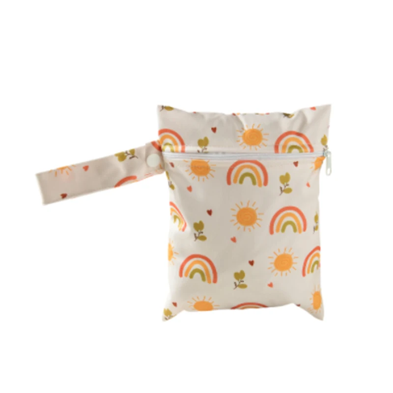 Reusable Waterproof Wet Dry Bag for Baby Cloth Diapers - Multifunction Baby Care Bag, Easy to Clean for Mom’s Daily & Travel Use - Image 20